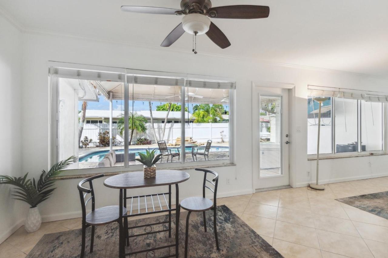 Chic Fort Lauderdale House With Private Pool Luaran gambar