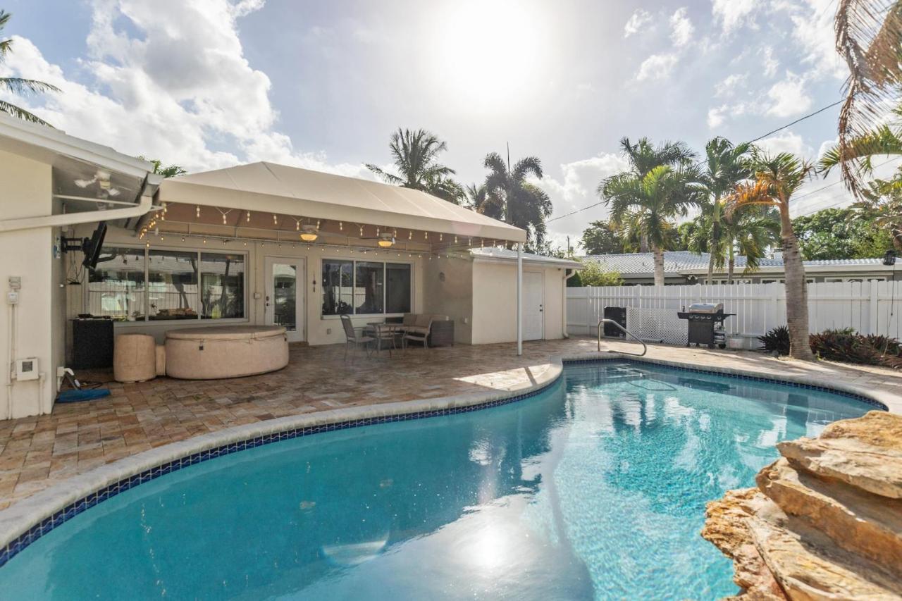 Chic Fort Lauderdale House With Private Pool Luaran gambar