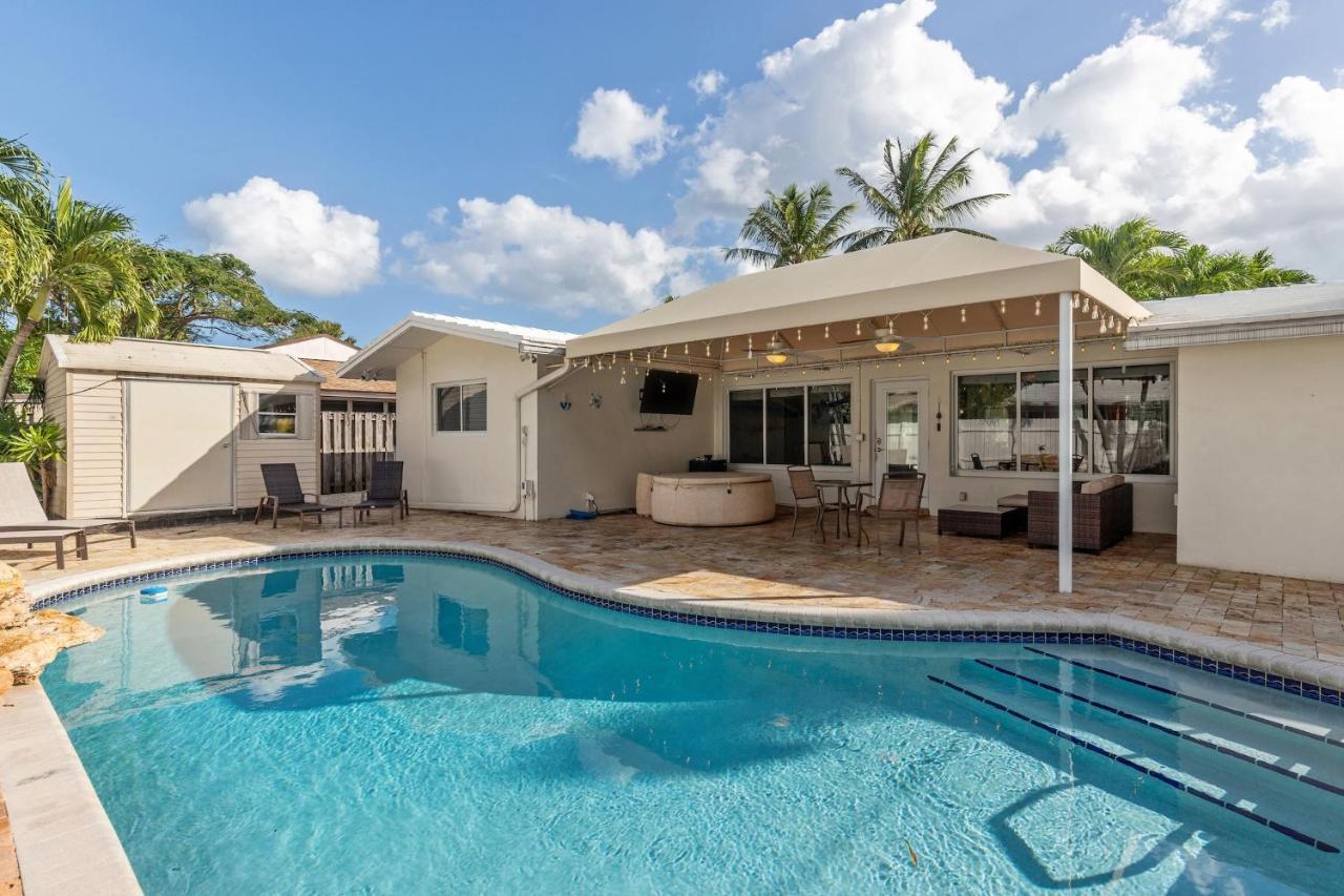 Chic Fort Lauderdale House With Private Pool Luaran gambar